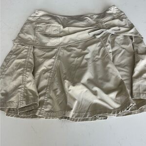 Athleta Tan Skort with Pocket Detail